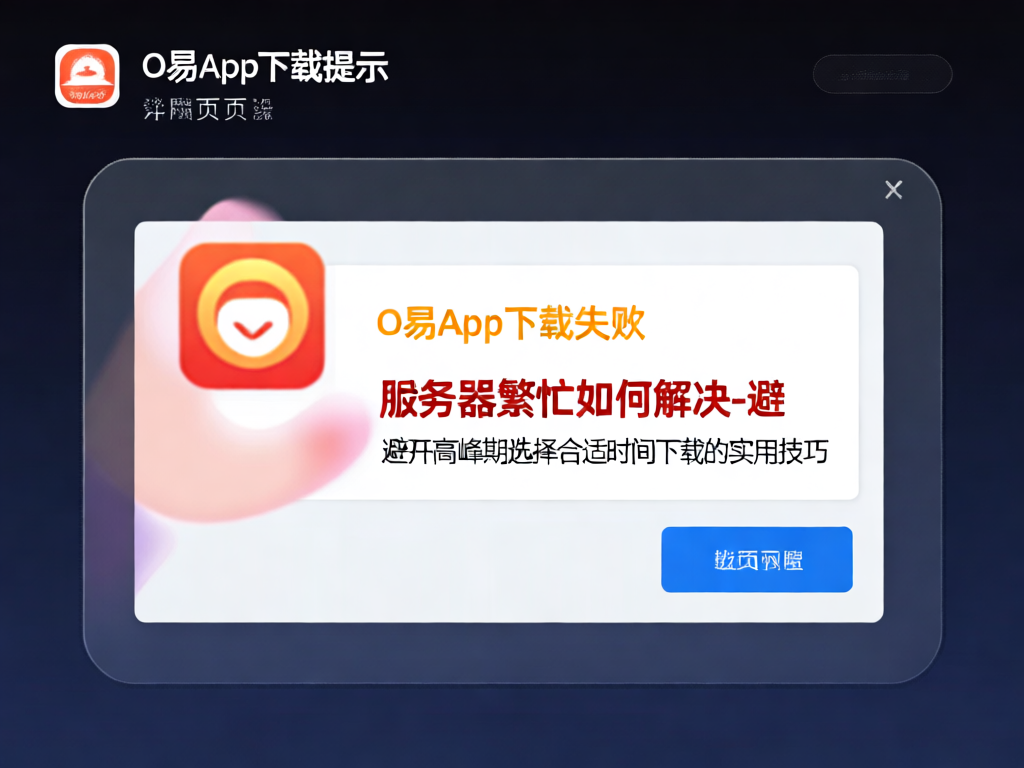 服务器繁忙示意图